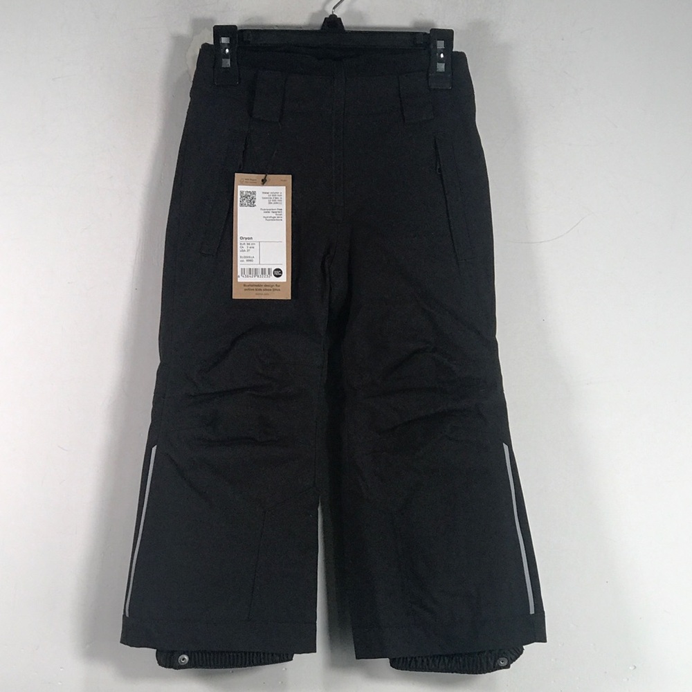 Reima Oryon Snow Pant, Unisex Toddler's Size 3T - Black